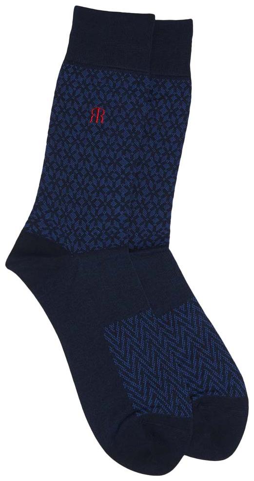 

Raymond Purple Cotton Crew length socks ( Pack of 1 )