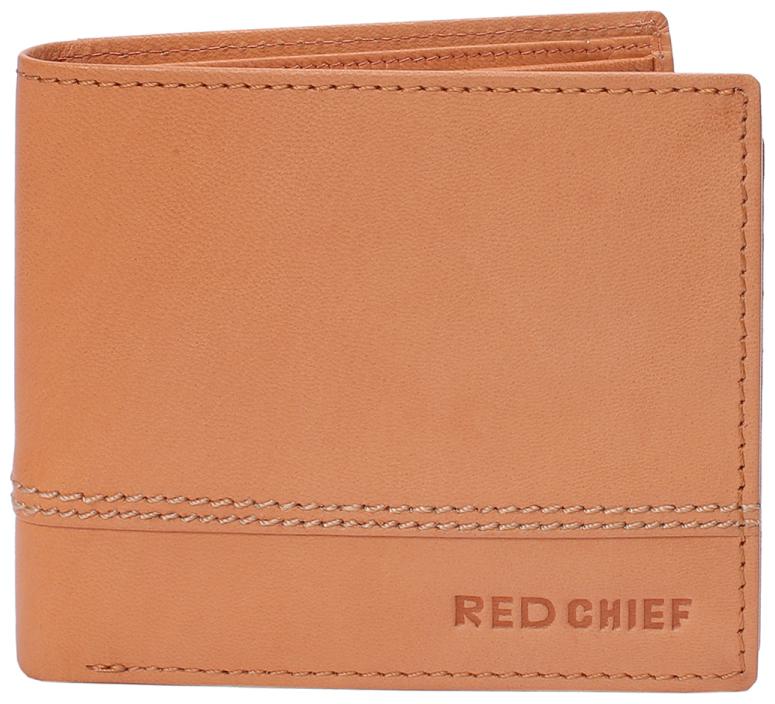 

Red Chief Men Tan Leather Bi-Fold Wallet ( Pack of 1 )