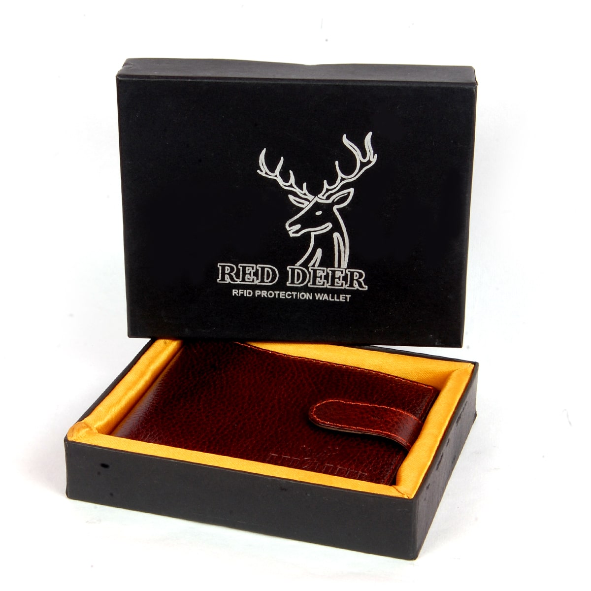 

RED DEER Men Brown Leather Bi-Fold Wallet ( Pack of 1 )
