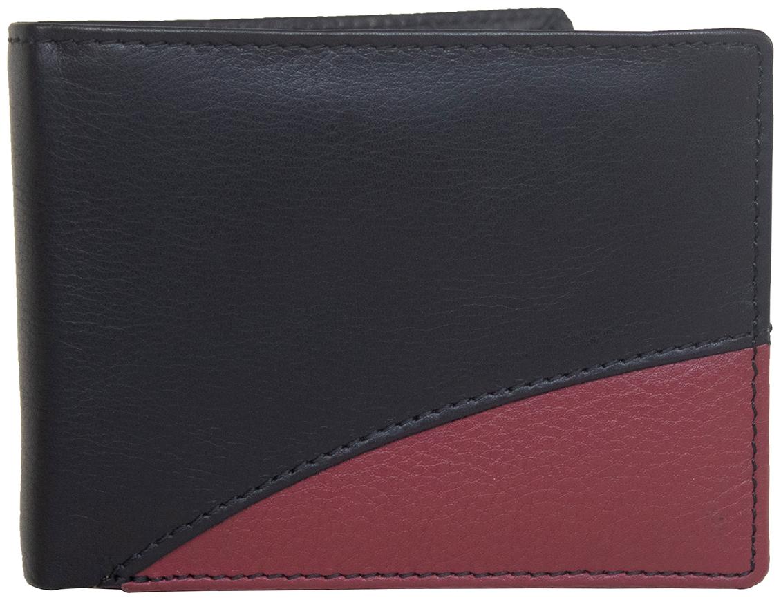 

Rich Born Men Black Leather Bi-Fold Wallet ( Pack of 1 )