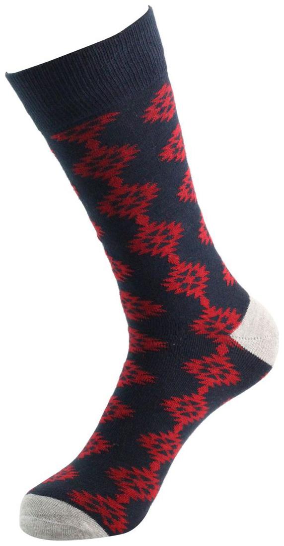 

Rioska Men s Premium Mercerised Cotton Designer French Floral Collection Limited Edition Premium Cotton Full Length Combo Calf Socks pair (Free size) Red Multicolour
