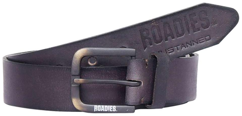 

ROADIES BY JUSTANNED MEN S LEATHER OXIDIZED BRASS BELT