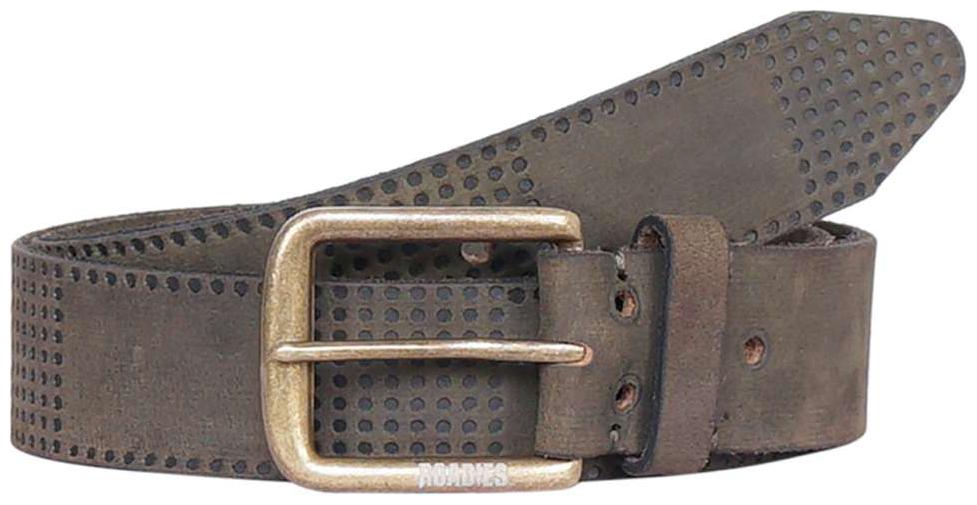 

ROADIES BY JUSTANNED MEN S LEATHER VINTAGE BELT