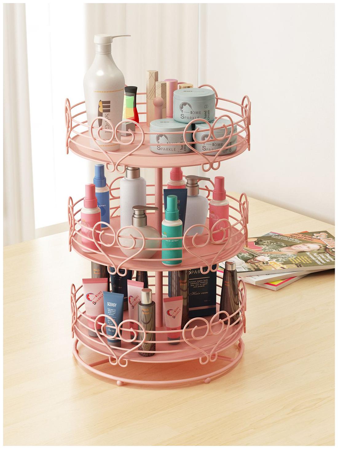 

Rotating Makeup Organiser