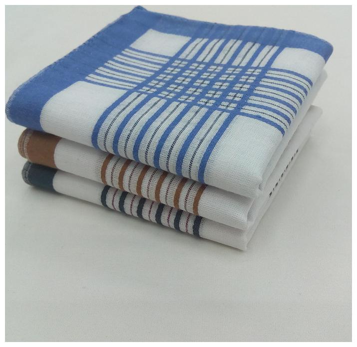 

Rumal Gents Cotton Hanky Regular Handkerchief (Pack of 3)
