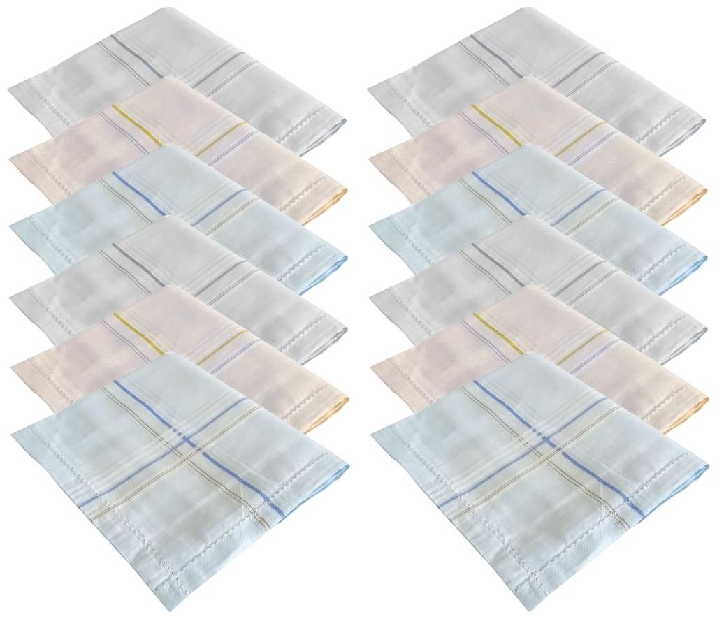 

S4S Multi Cotton Handkerchiefs ( Pack of 6 )