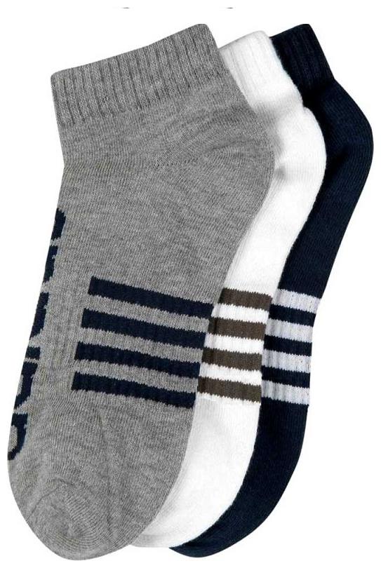 

Sandilor Multi Cotton Ankle length socks ( 3 pairs )