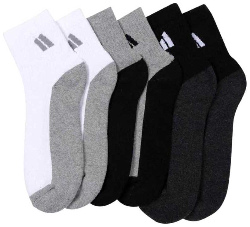 

Sandilor Multi Cotton Ankle length socks ( Pack of 3 )
