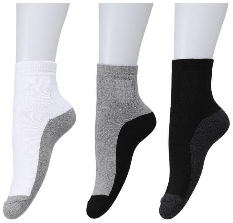 

Sandilor Unisex Cotton Multicolour Ankle Length Socks-3 Pairs