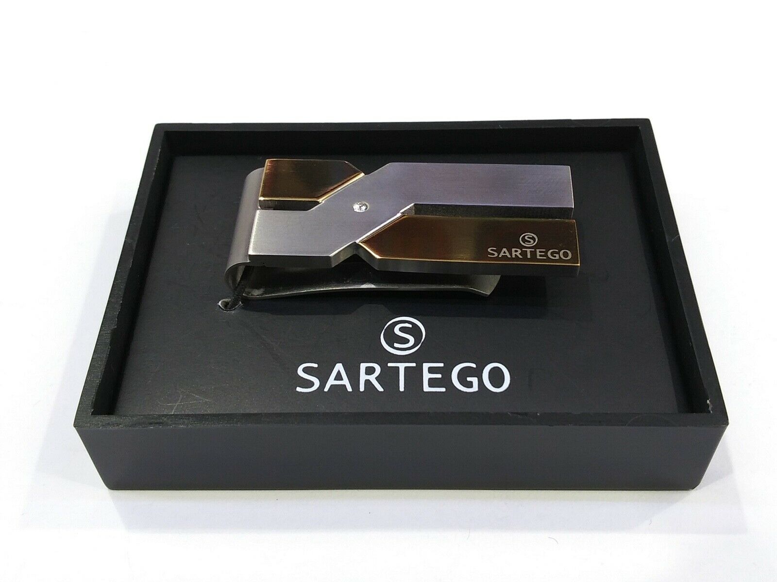 

SARTEGO TITANIUM Money Clips Wallet Business ID Credit Card Holder