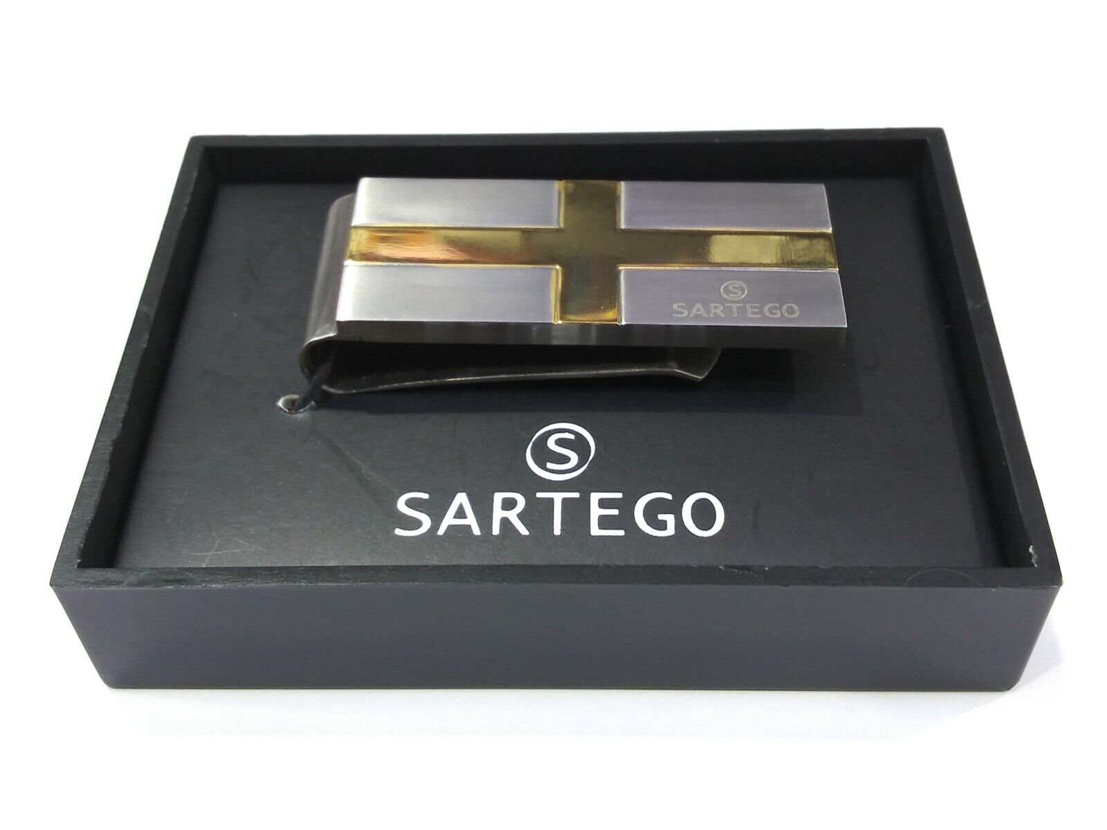 

SARTEGO TITANIUM Money Clips Wallet Business ID Credit Card Holder