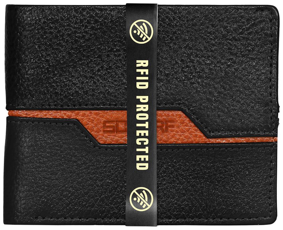 

SCHARF Men Black Leather Bi-Fold Wallet ( Pack of 1 )