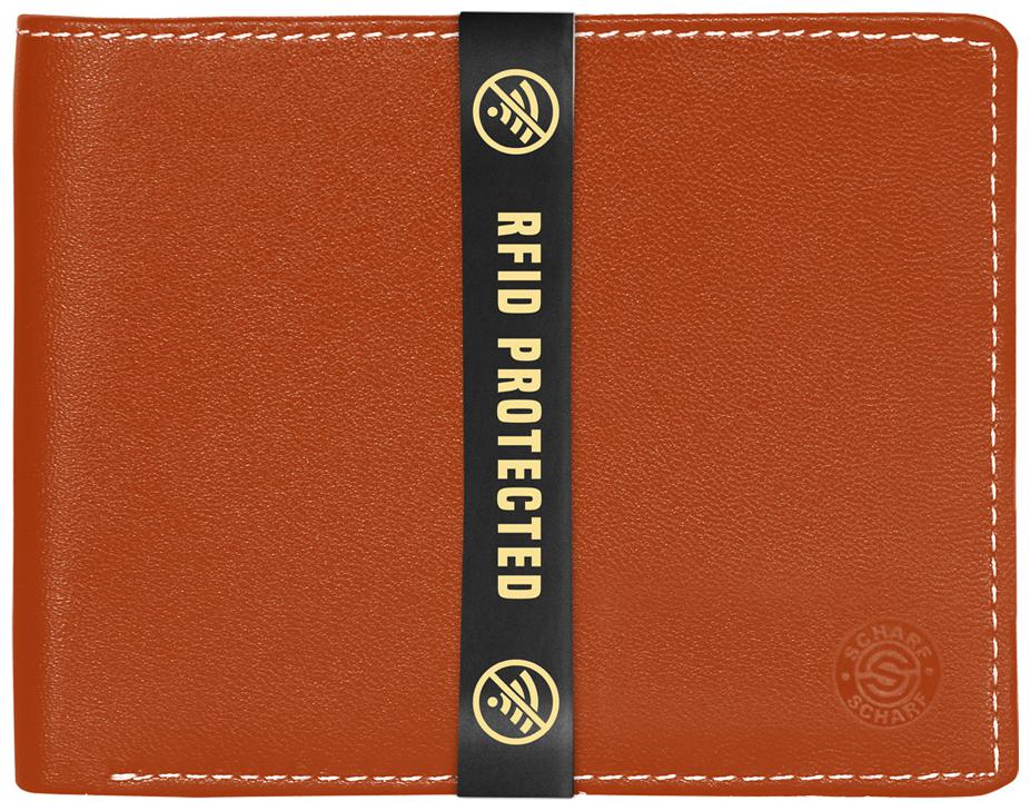 

SCHARF Men Tan Leather Bi-Fold Wallet ( Pack of 1 )