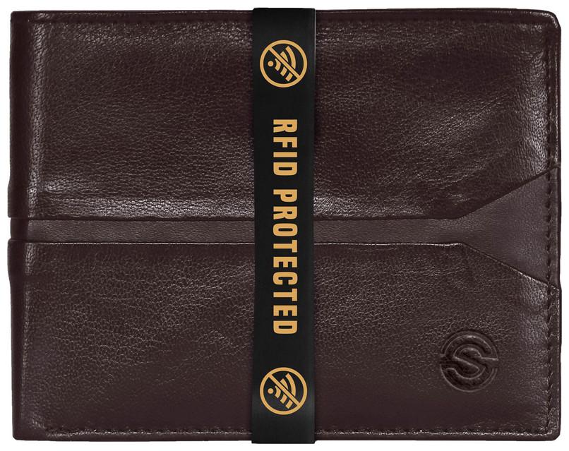 

SCHARF Men Brown Leather Bi-Fold Wallet ( Pack of 1 )