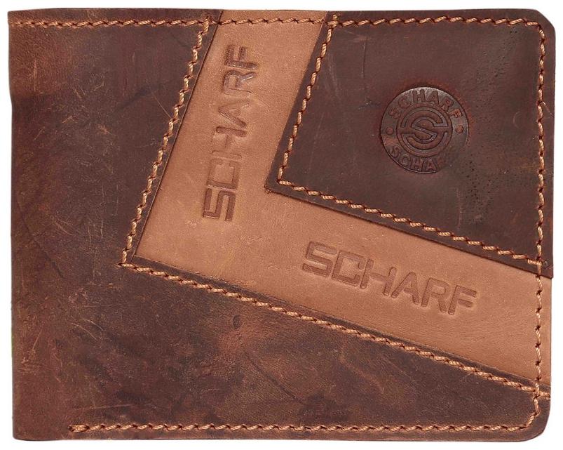

SCHARF Men Brown Leather Bi-Fold Wallet ( Pack of 1 )