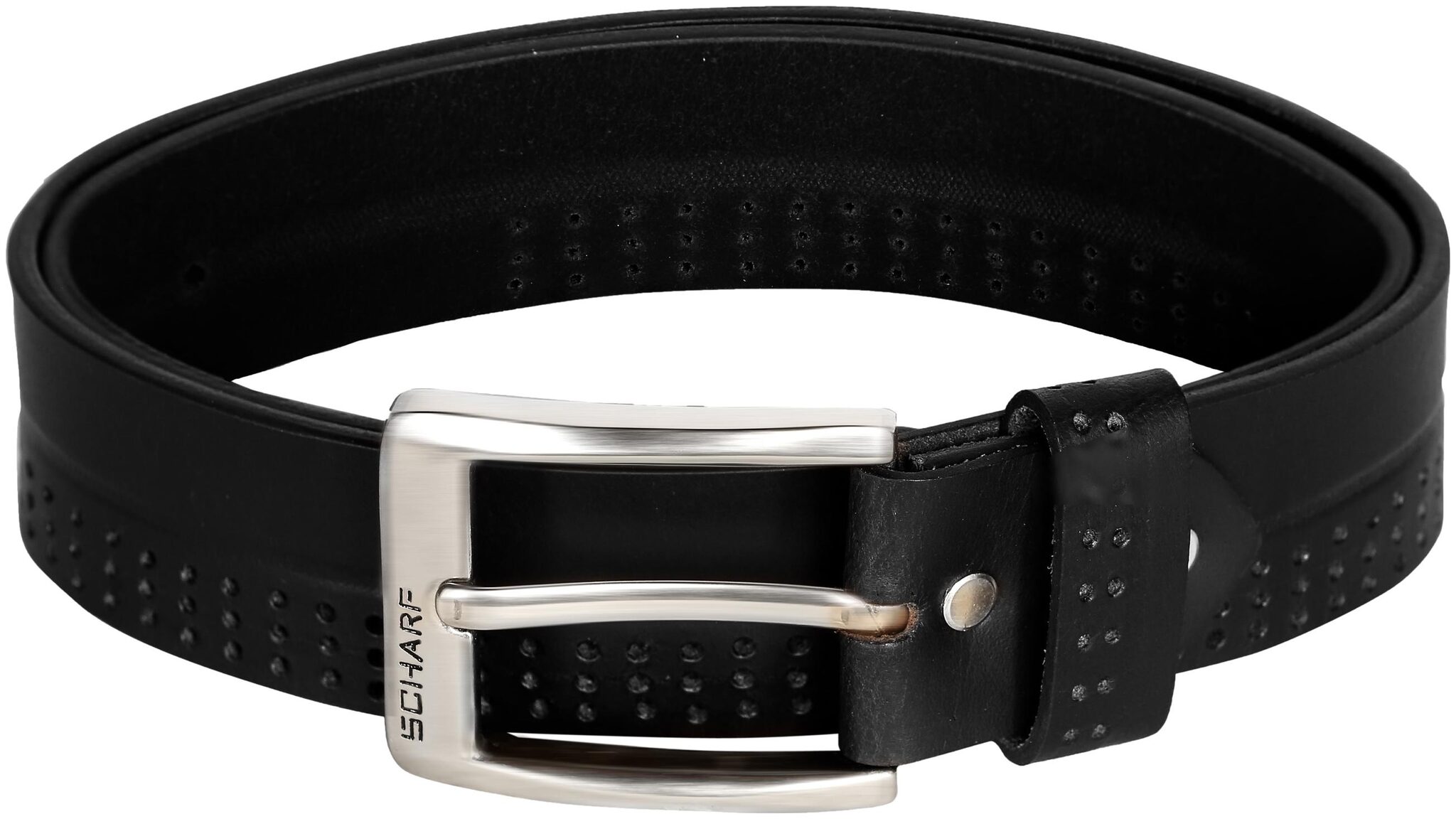 

SCHARF Gabriel Premium Genuine Leather Black 42 Mens Belt
