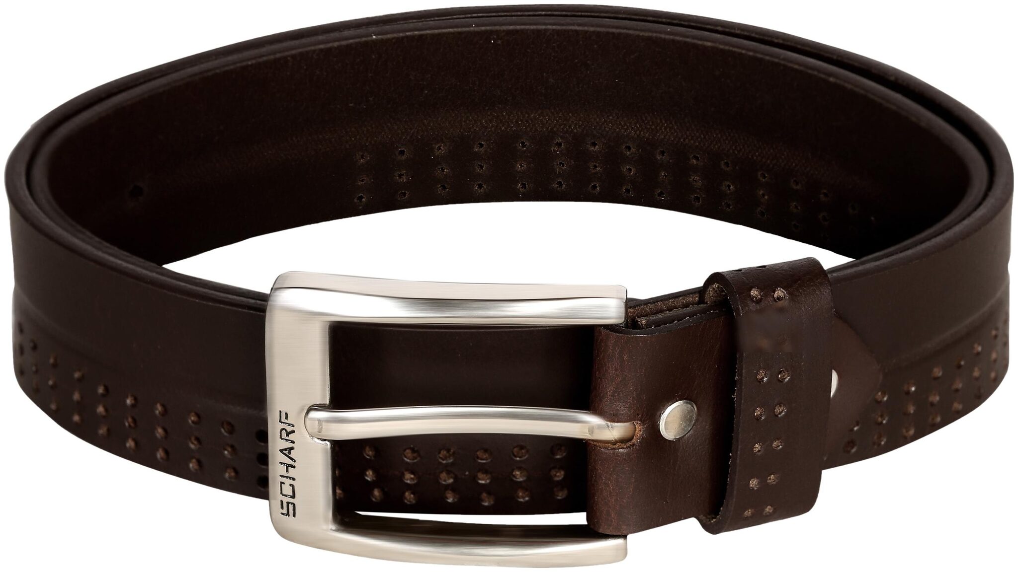 

SCHARF Gabriel Premium Genuine Leather Brown 34 Mens Belt