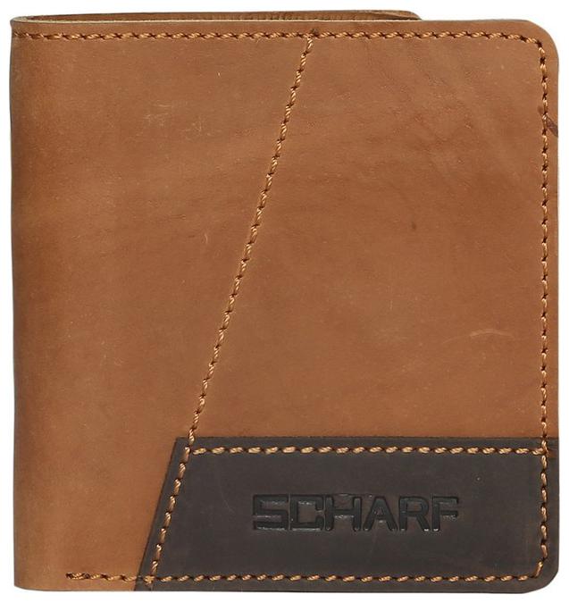 

SCHARF Men Brown Leather Bi-Fold Wallet ( Pack of 1 )