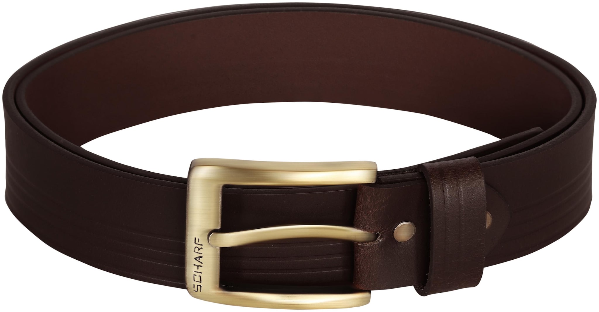 

SCHARF JACK Premium Genuine Leather Brown 32 Mens Belt