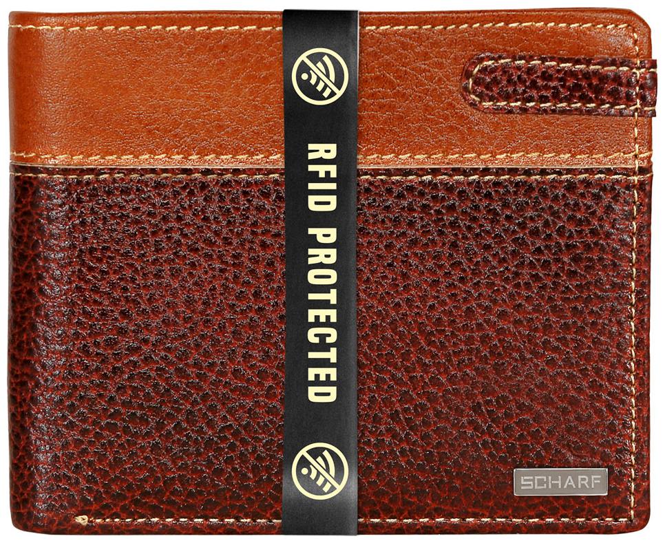 

SCHARF Men Brown Leather Bi-Fold Wallet ( Pack of 1 )