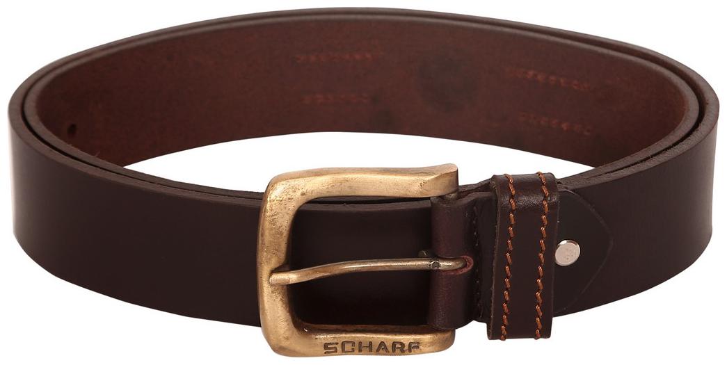 

SCHARF Modern Pebble Alexander Tom Brown Genuine Leather Belt