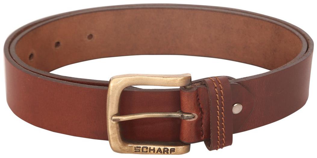 

SCHARF Modern Pebble Alexander Tom Brown Genuine Leather Belt