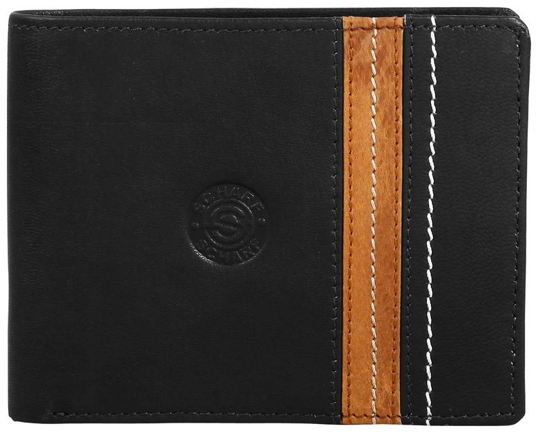 

SCHARF Men Black Leather Bi-Fold Wallet ( Pack of 1 )