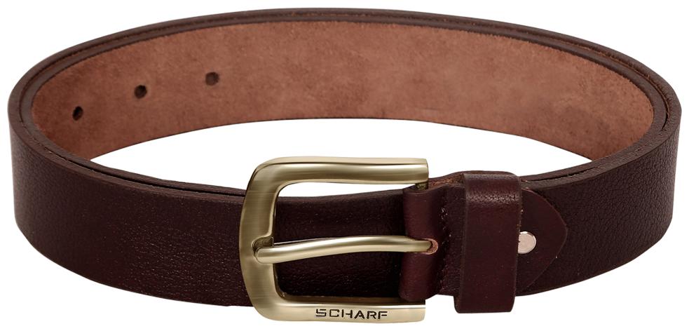 

SCHARF Valentin John Premium Genuine Leather Brown 28 Mens Belt