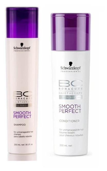 

Schwarzkopf BC Smooth Perfect Hair Care Set of 2 (Shampoo Conditioner)