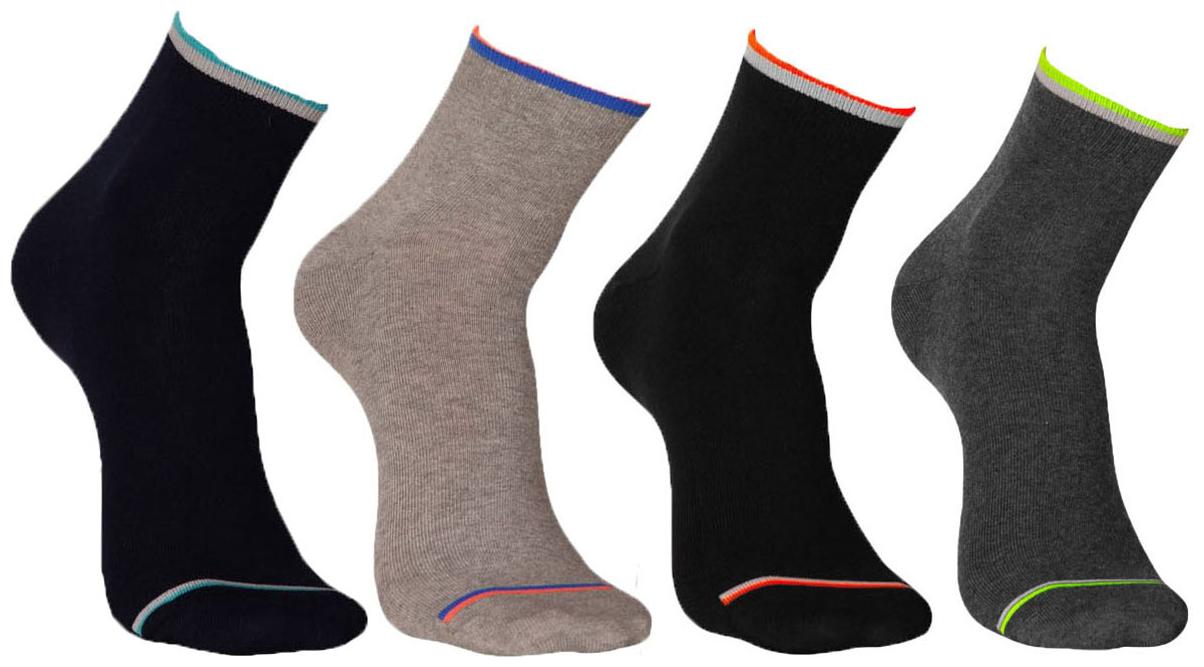 

SGZ Multi Cotton Ankle length socks ( Pack of 4 )