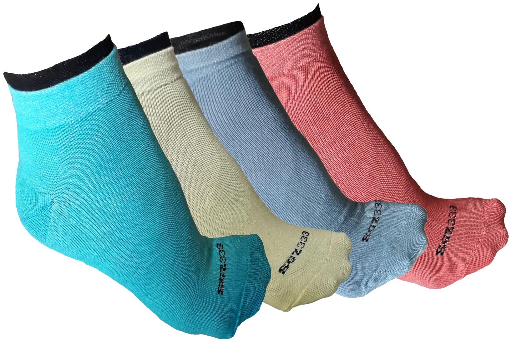 

SGZ Women Multicoloured Ankle Socks - Pack Of 4