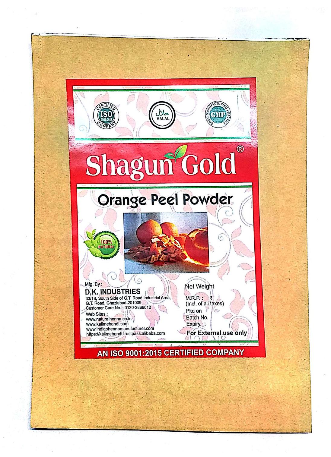 Shagun Gold 100% Natural Orange Peel Powder 100g