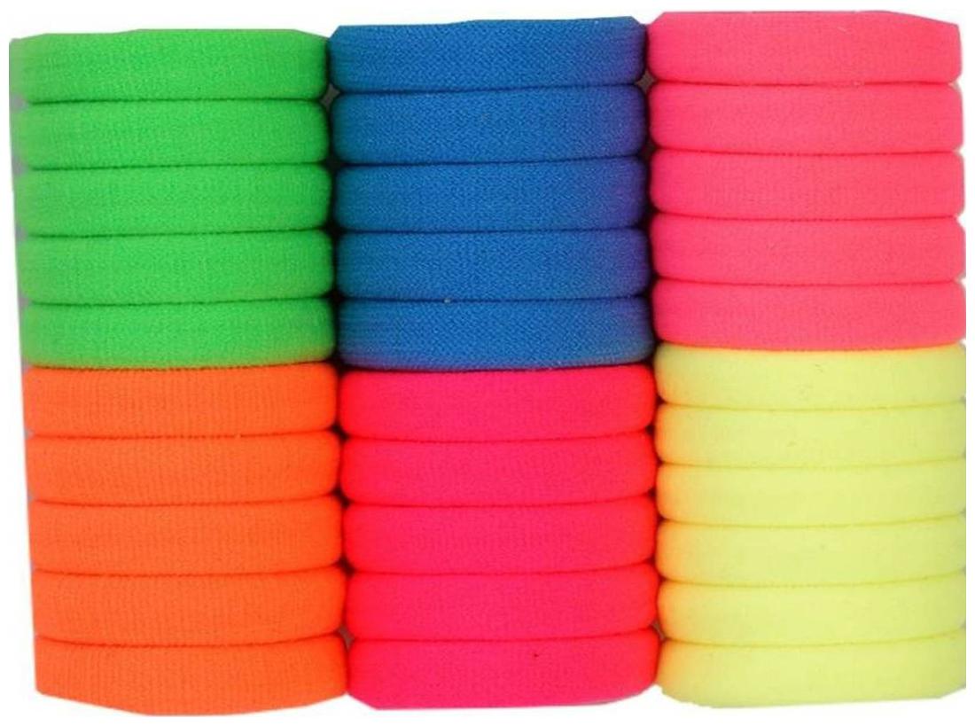 

Shop Shoppee Fine Quality Elastic colorful rubber band Hair Band (30 pcs) (Multicolor)
