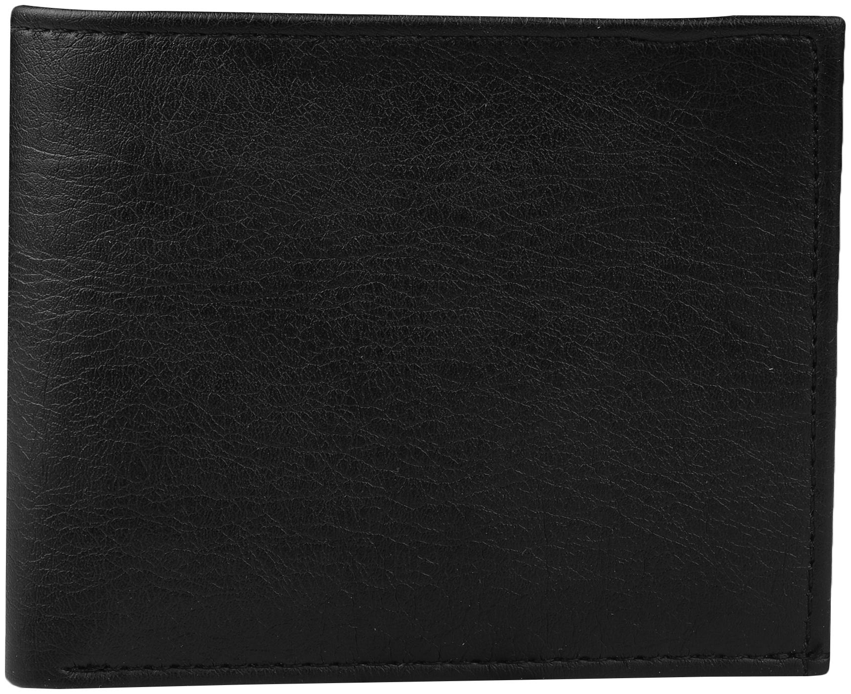 

ShopMantra Men Black Leather Bi-Fold Wallet ( Pack of 1 )
