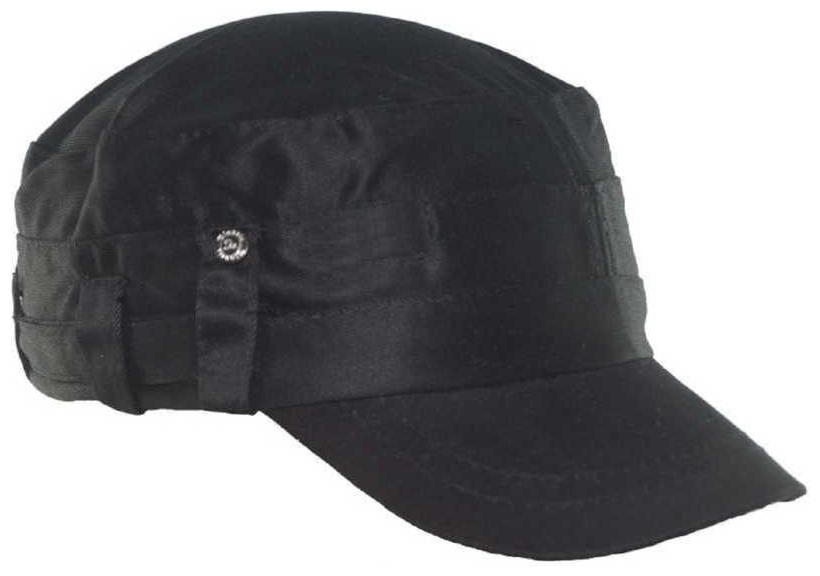 

Short small Peak black fancy cap