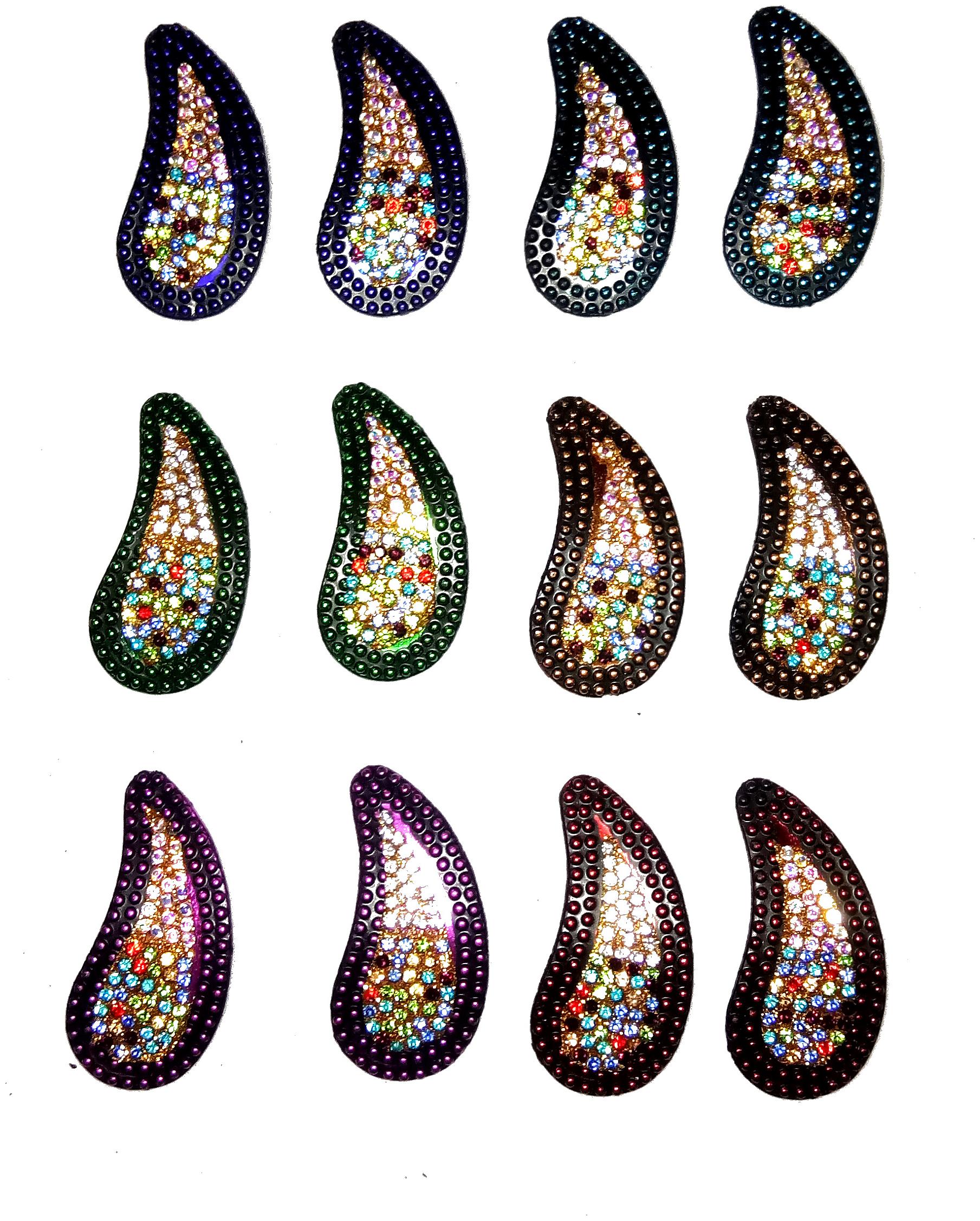 

Shrungarikaa Designer Multicolor Tic Tac Clip (Multicolor) pack of 12