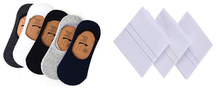 

Signara Combo of 5 Loafer Socks and 3 White Handkerchiefs