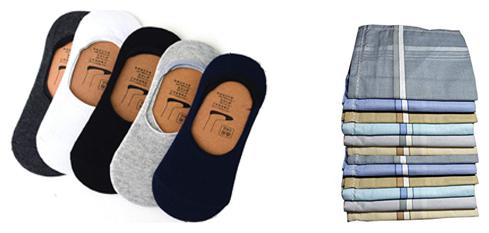 

Signara Combo of 5 Loafer Socks and 12 Light Handkerchiefs