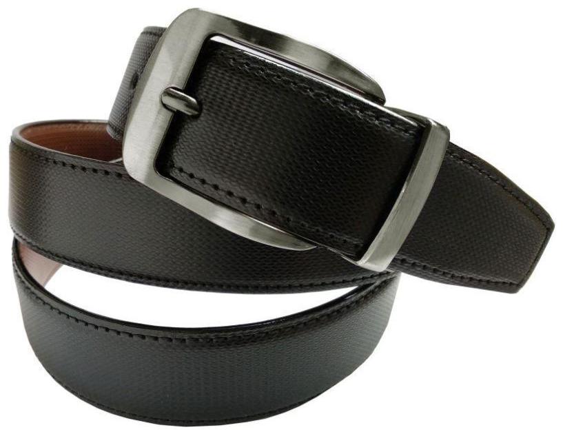 

Signara Formal Black-Brown Reversible Rotating Buckle Belt For Men