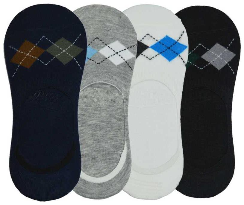 

Signara Men Women Printed Peds Footie No-Show (Pack of 4)