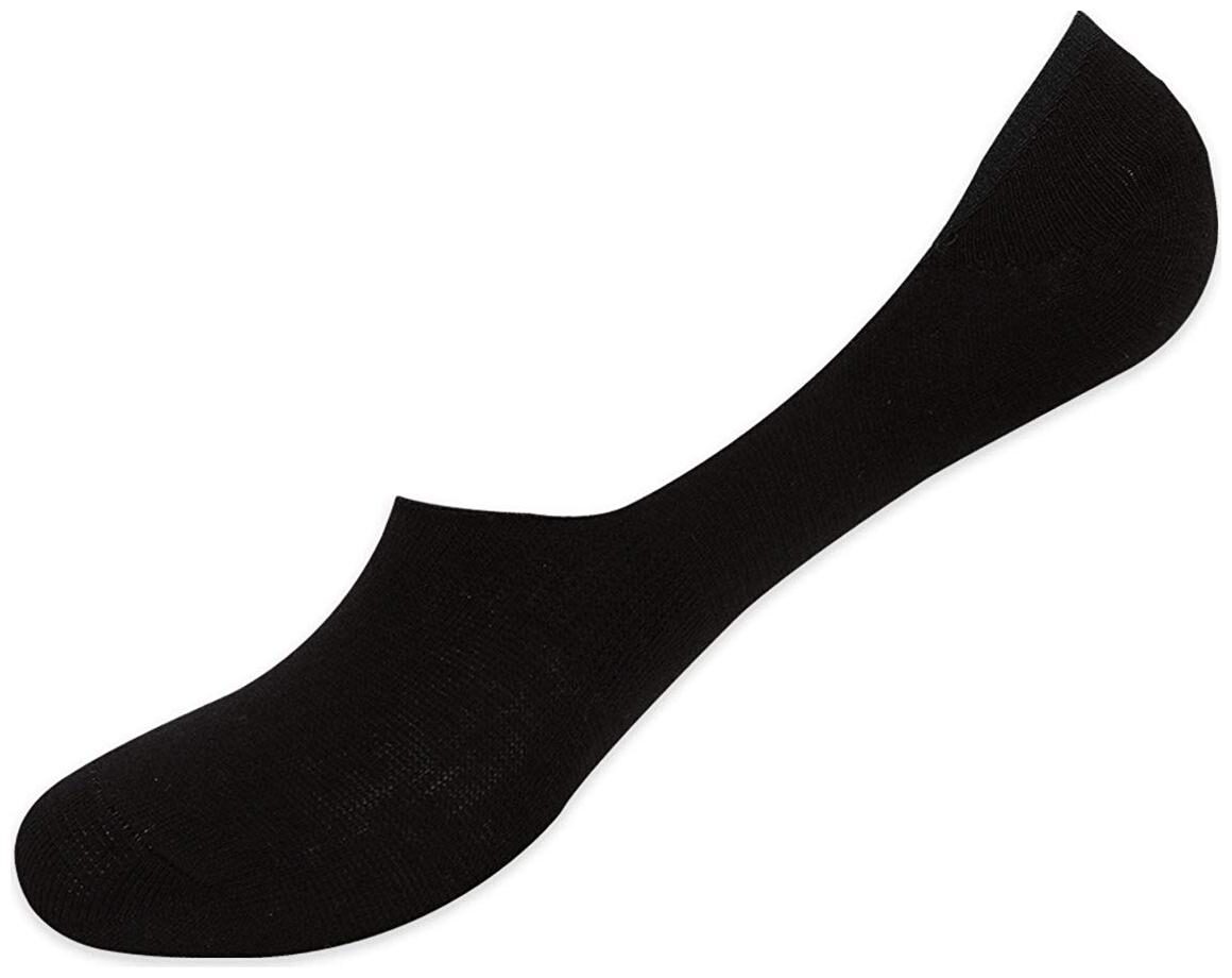 

Signara Men s Cotton No Show Socks with Anti Slip Silicon System - (Invisible Loafer Socks)