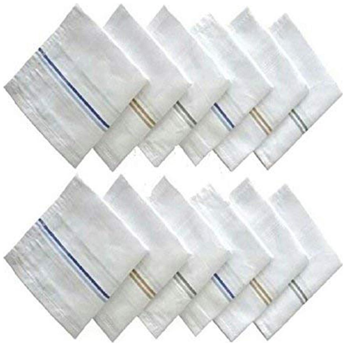

Signara Pack of 12 Handkerchiefs