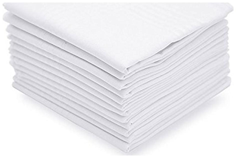 

Signara Pack Of 12 handkrchifs