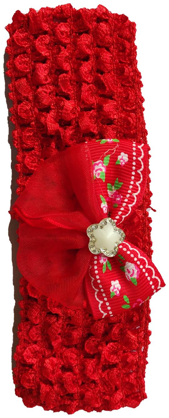 

Silver Kraft Hair Band Head Band Accessory for Baby Girls (Red)