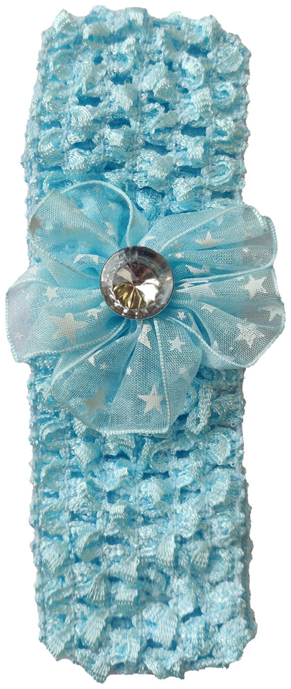

Silver Kraft Hair Band Head Band Accessory for Baby Girls (Blue)