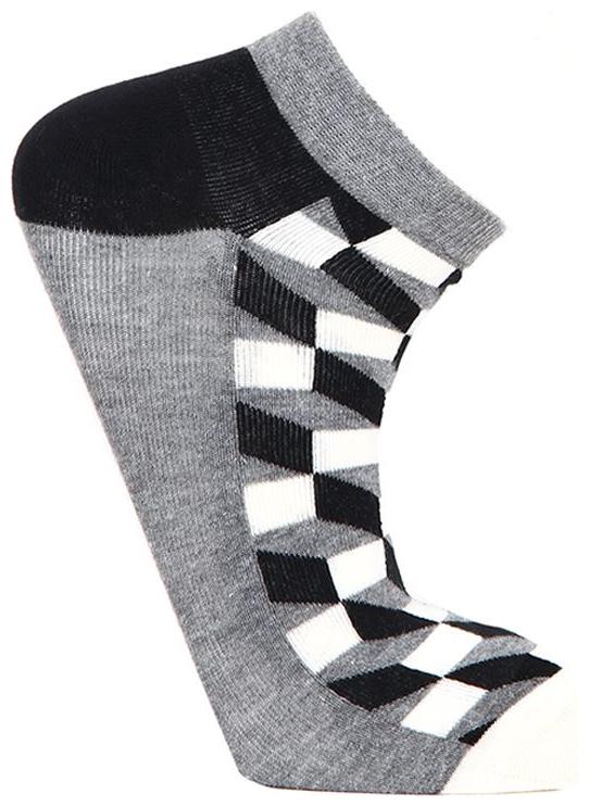 

Simple Habits Grey Cotton Ankle length socks ( Pack of 1 )