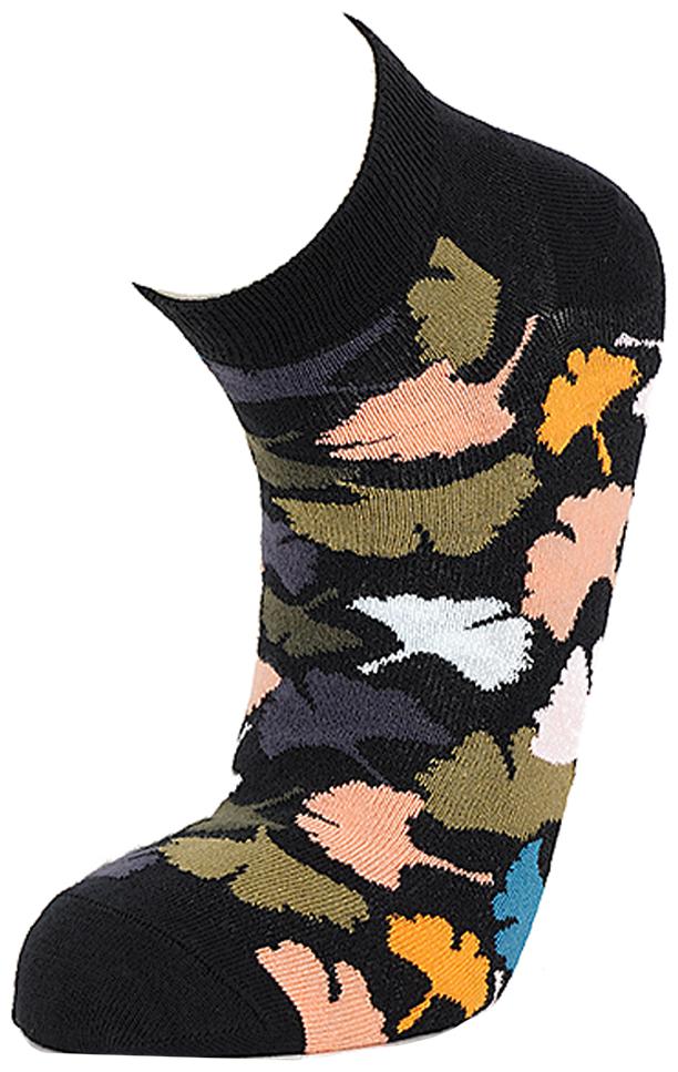 

Simple Habits Black Cotton Ankle length socks ( 1 pair )