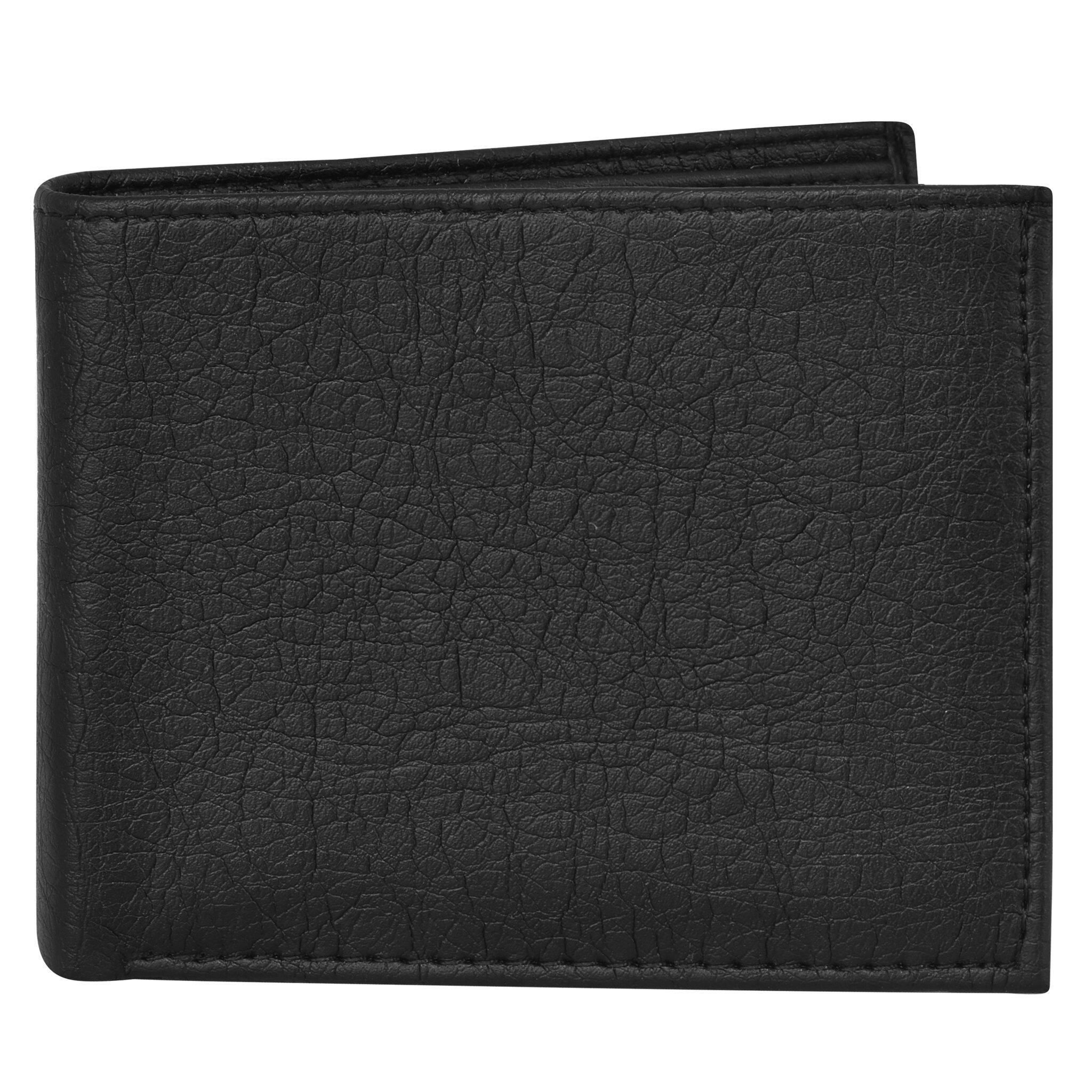 

Skmei Men Black Leather Bi-Fold Wallet ( Pack of 1 )