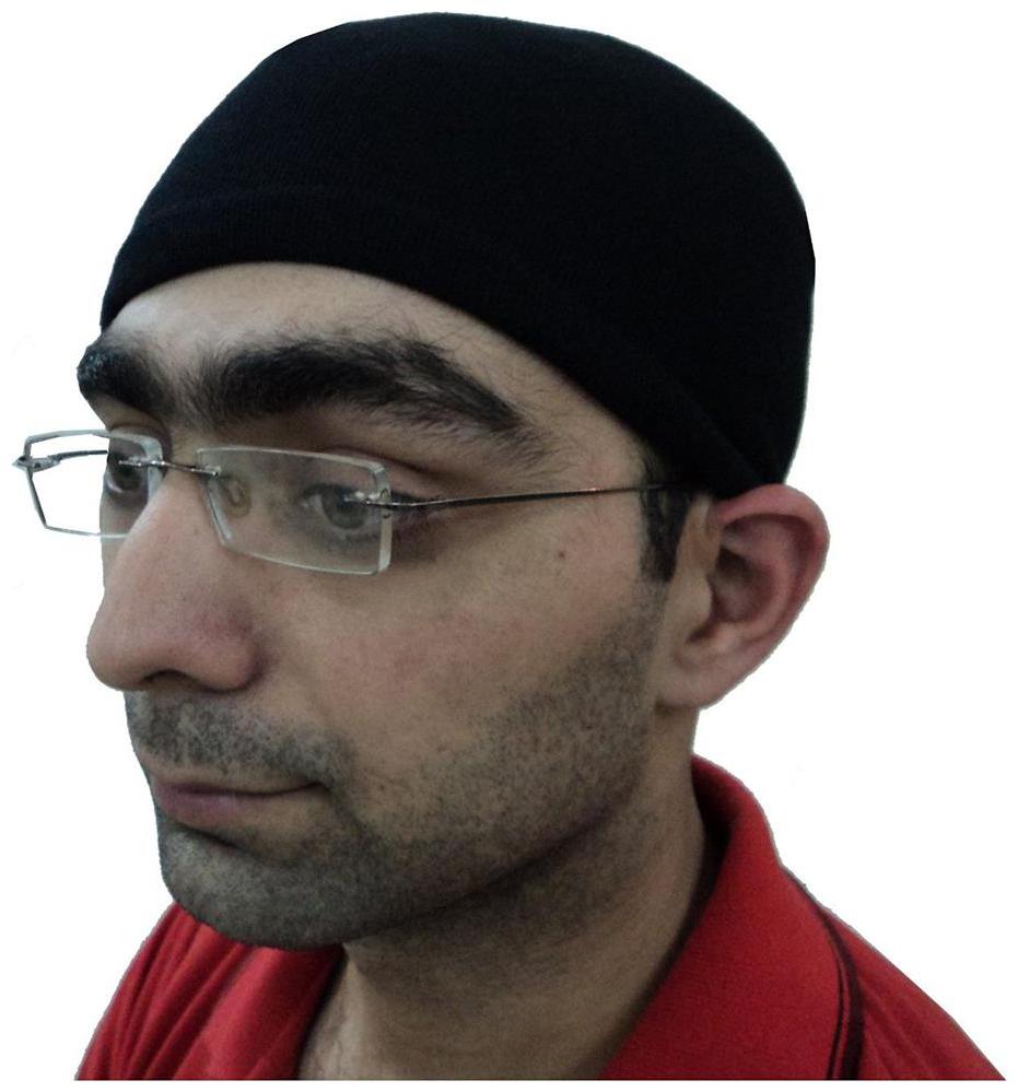 

Skull Helmet Cap Black Original Cotton