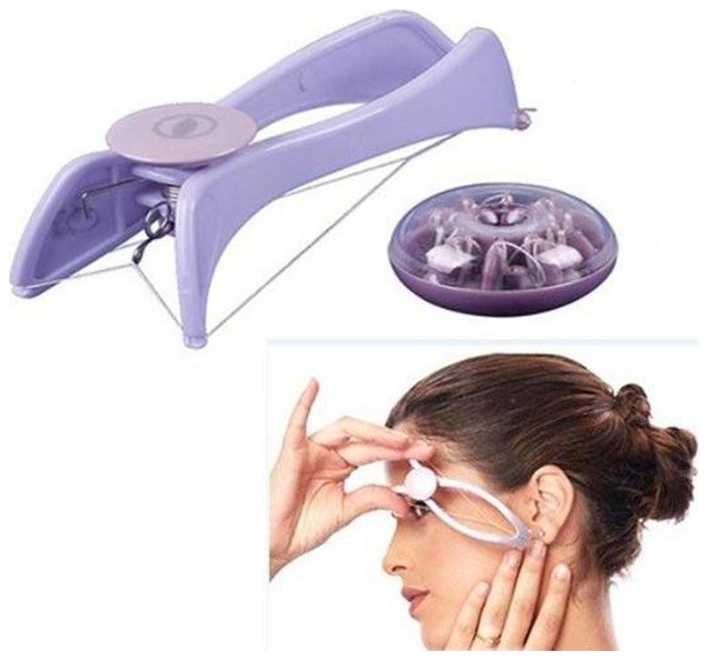 

Slique Eyebrow Face and Body Hair Threading and Removal System pack of -1